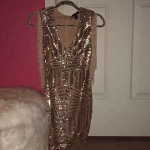 Sequins cocktail dres